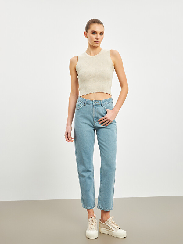 LCW Jeans جينز نسائي بقصة مستقيمة