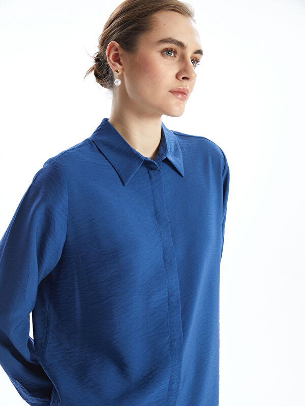 LCWAIKIKI Classic Loose Fit Kadın Gömlek Tunik