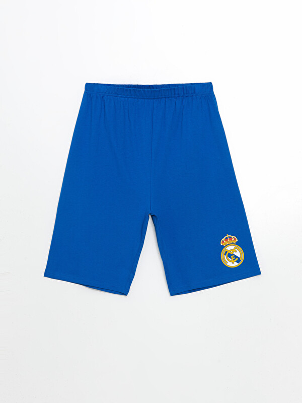 LCW Kids Real Madrid Baskılı Erkek Çocuk Pijama Şort