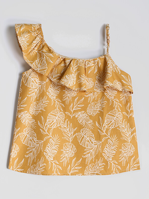 LCW Kids Sleeveless Floral Girls' Blouse