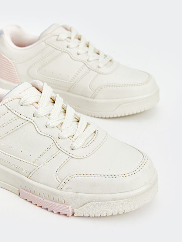 Lcw Steps Bej Lcw Steps Bağcıklı Kız Çocuk Spor Ayakkabı