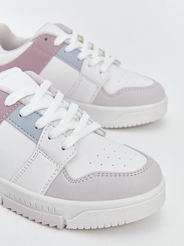 Lcw Steps Bej Lcw Steps Bağcıklı Kız Çocuk Spor Ayakkabı