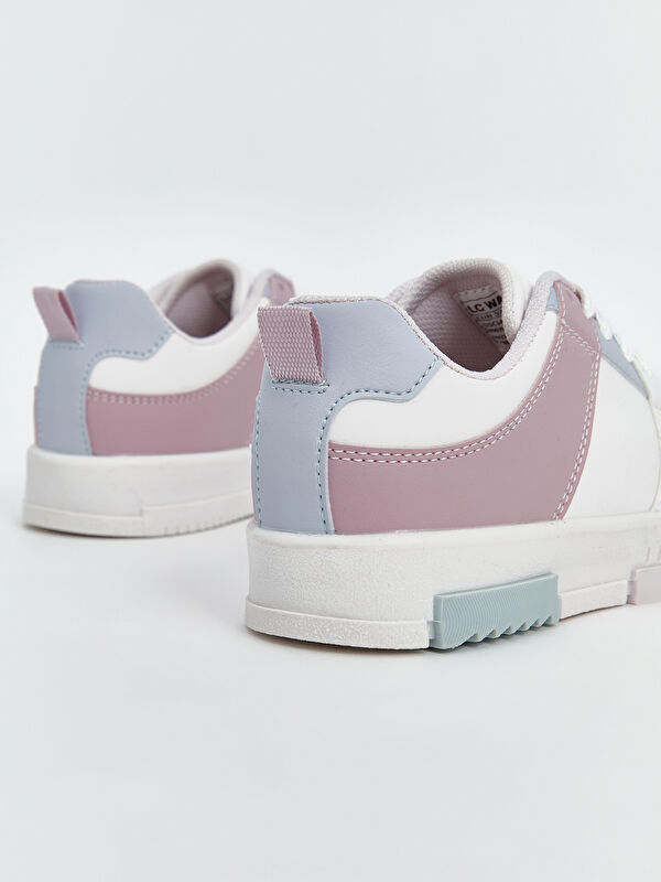 Lcw Steps Bej Lcw Steps Bağcıklı Kız Çocuk Spor Ayakkabı