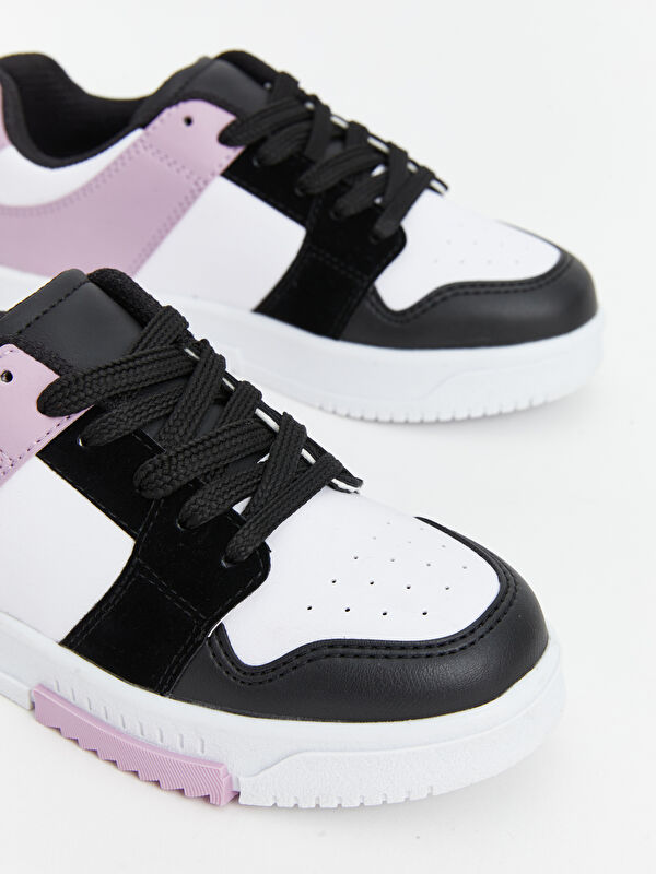 Lcw Steps Bej Lcw Steps Bağcıklı Kız Çocuk Spor Ayakkabı