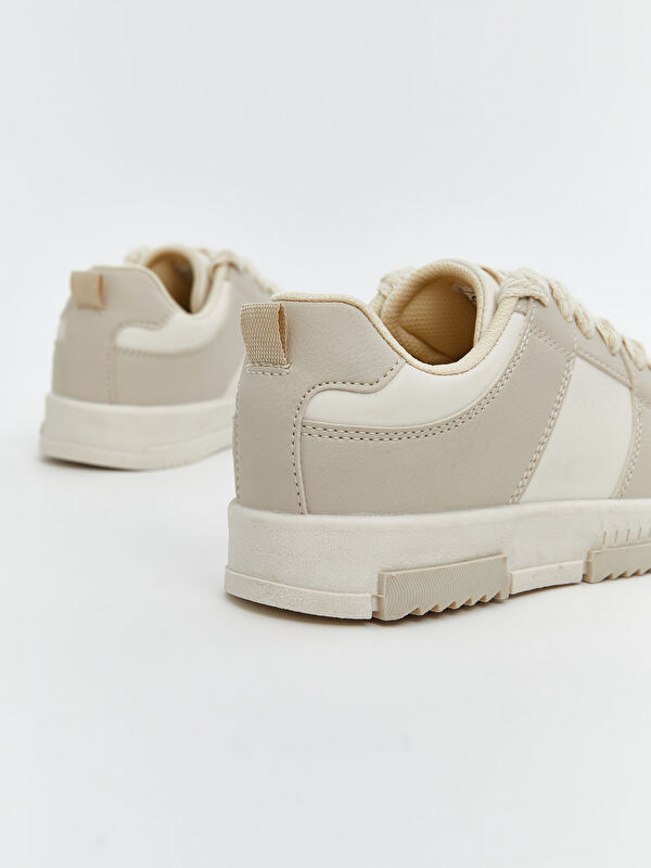 Lcw Steps Bej Lcw Steps Bağcıklı Kız Çocuk Spor Ayakkabı