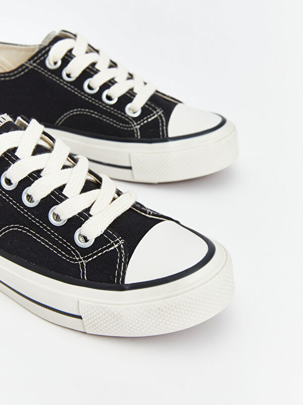 Lcw Steps Siyah Lcw Steps Bağcıklı Kız Çocuk Spor Ayakkabı