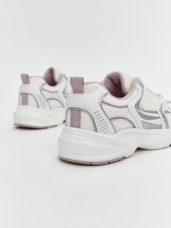 Lcw Steps Bej Lcw Steps Bağcıklı Kız Çocuk Spor Ayakkabı