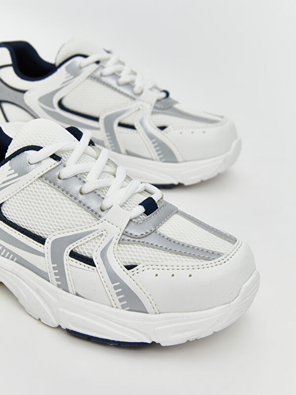 Lcw Steps Bej Lcw Steps Bağcıklı Kız Çocuk Spor Ayakkabı