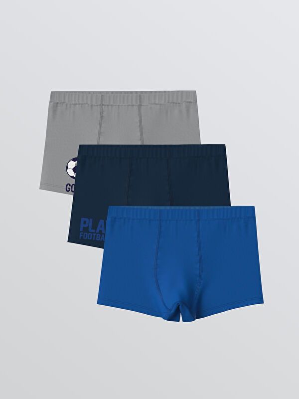 LCW Kids Printed Boys' Boxer Trunks 3-Pack