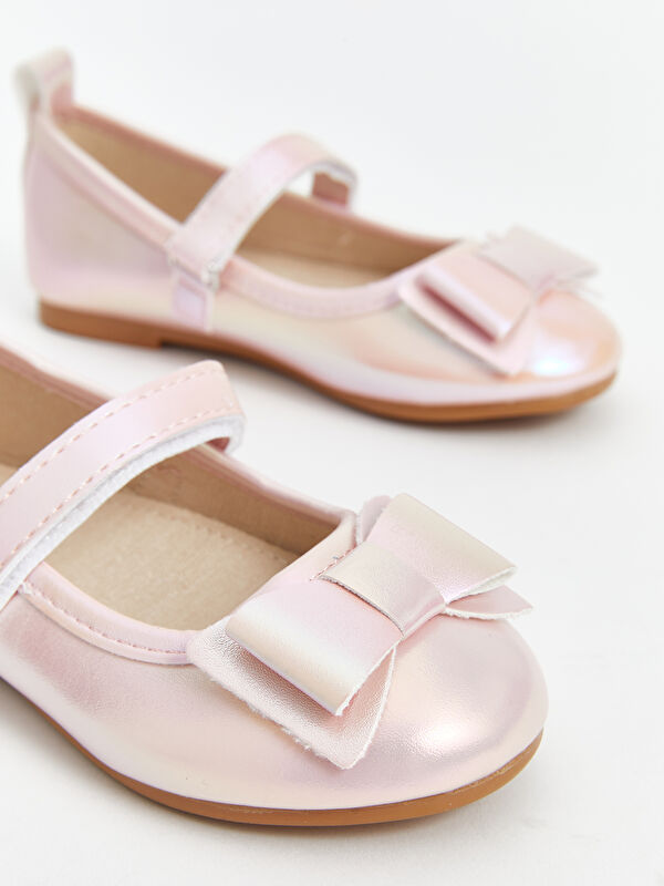 Lcw Steps Bej Lcw Steps Fiyonk Detaylı Kız Çocuk Babet