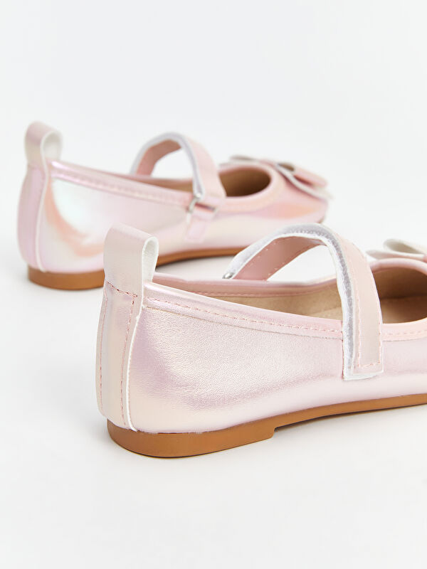 Lcw Steps Bej Lcw Steps Fiyonk Detaylı Kız Çocuk Babet