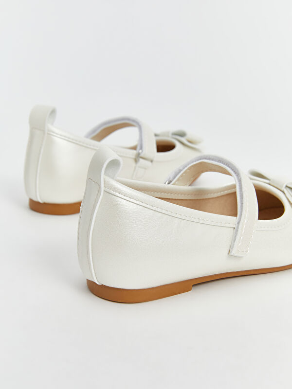 Lcw Steps Bej Lcw Steps Fiyonk Detaylı Kız Çocuk Babet