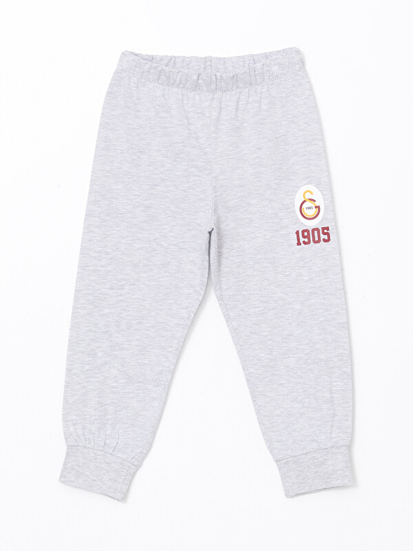 LCW Kids Galatasaray Baskılı Erkek Çocuk Jogger Pijama Altı