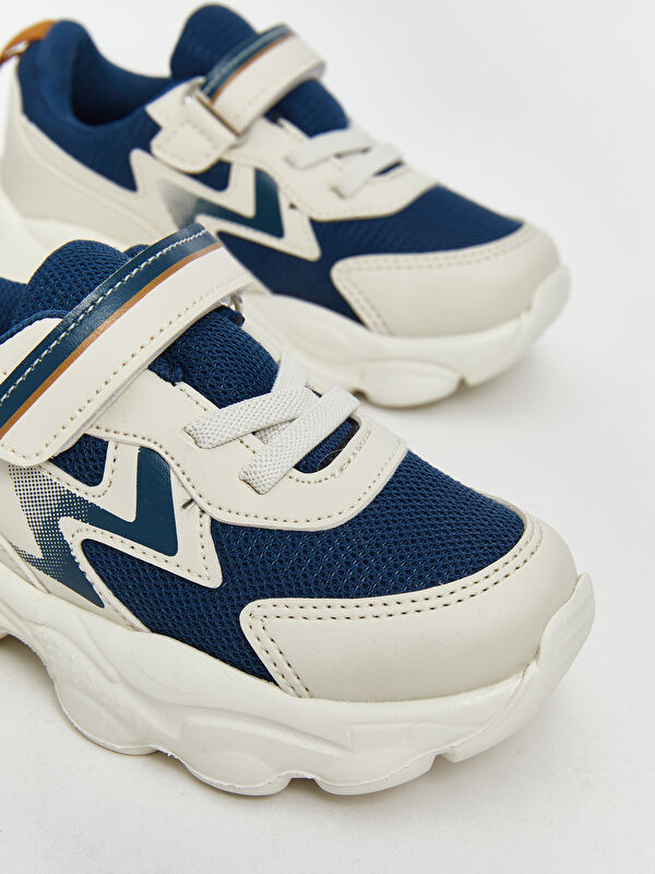 Lcw Steps Bej Lcw Steps Baskili Erkek Bebek Spor Ayakkabı