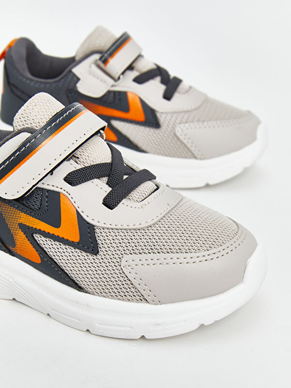 Lcw Steps Bej Lcw Steps Baskili Erkek Bebek Spor Ayakkabı