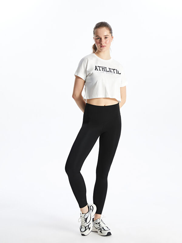 XSIDE ACTIVE Beli Lastikli Kadın Spor Tayt