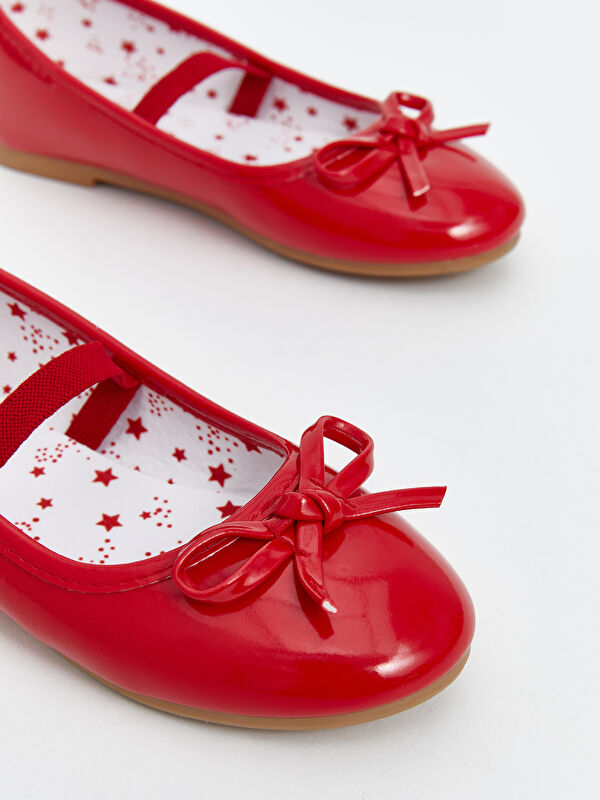 Lcw Steps Beyaz Lcw Steps Fiyonk Detaylı Kız Çocuk Babet