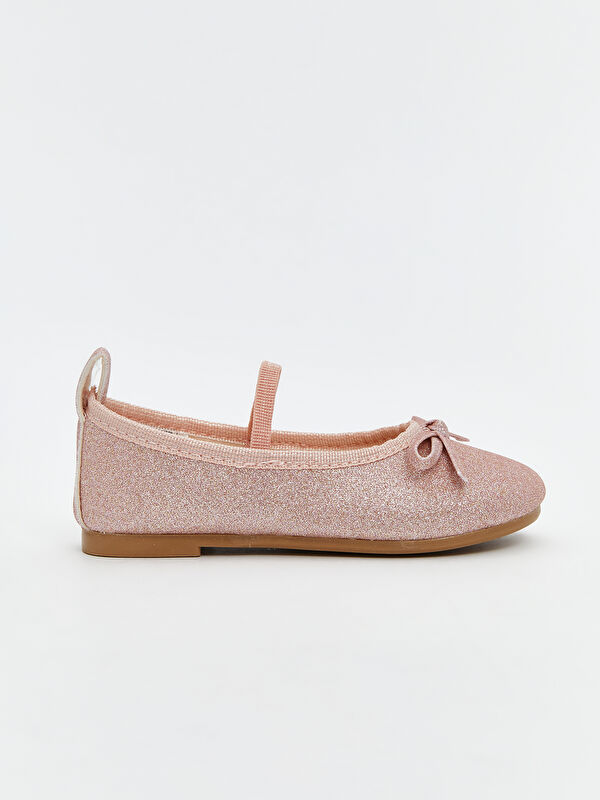Lcw Steps Pembe Lcw Steps Fiyonk Detaylı Kız Bebek Babet