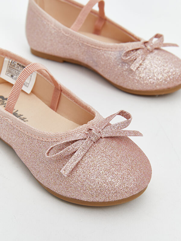 Lcw Steps Pembe Lcw Steps Fiyonk Detaylı Kız Bebek Babet