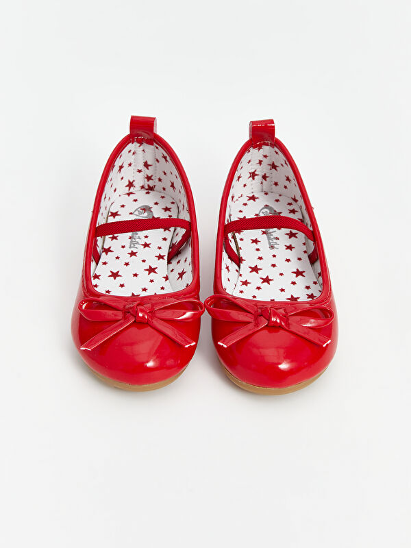Lcw Steps Kırmızı Lcw Steps Fiyonk Detaylı Kız Bebek Babet