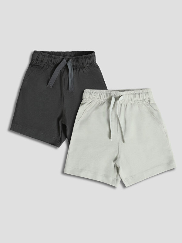 LCW Kids Shorts pour Garçons à Taille Élastiquée Lot de 2