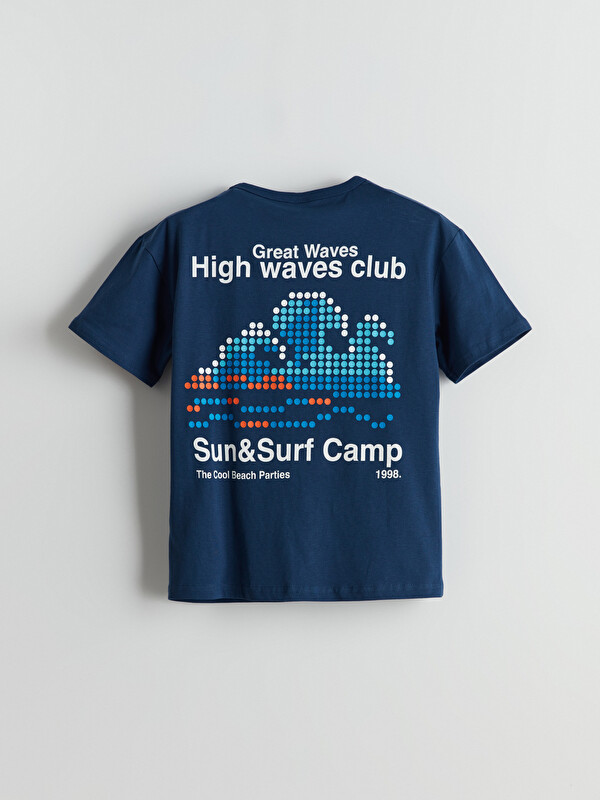 LCW Kids Crew Neck Boys' T-Shirt - S5H026Z4-HSD - LC Waikiki