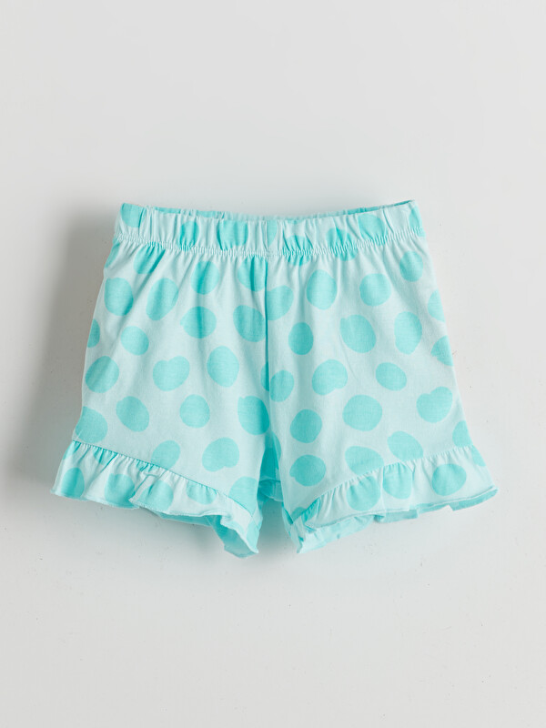 LCW baby Kız Bebek Pijama Şort