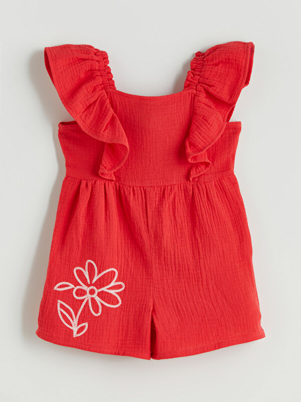 LCW Kids қыздарға арналған бүрмелі комбинезон