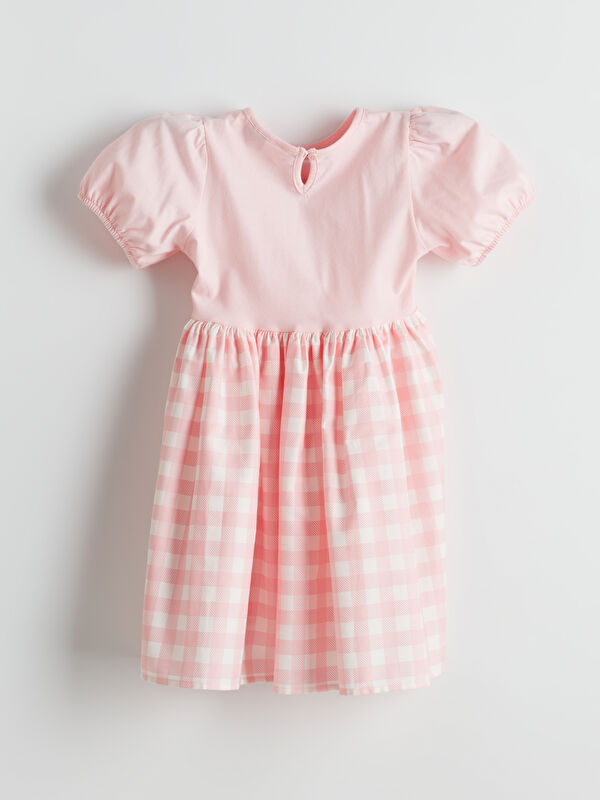 sariさま ご連絡用 LCW Kids Barbie Printed Girls' Jersey Dress -S5HA56Z1-G0G