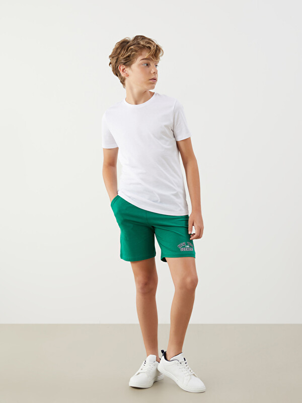 LCW Kids Elastic Waist Boys' Shorts