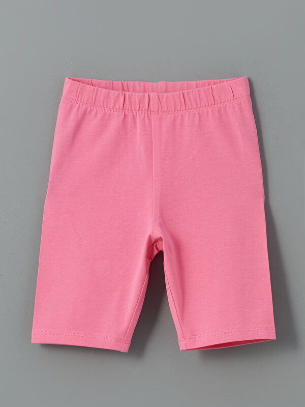 LCW Kids Beli Lastikli Basic Kız Çocuk Tayt