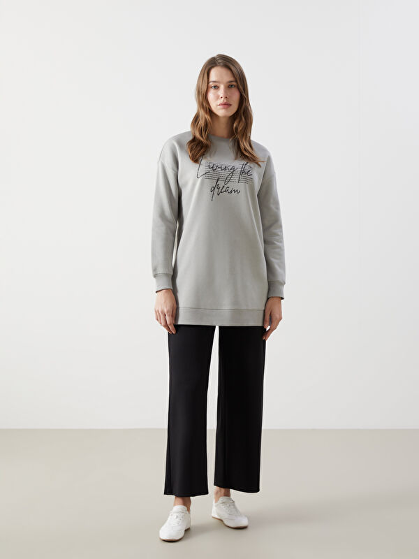 LCW Modest Loose Fit Geniş Paça Kadın Pantolon