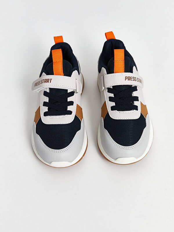 Renk Bloklu Erkek Çocuk Spor Ayakkabı - Görsel 4