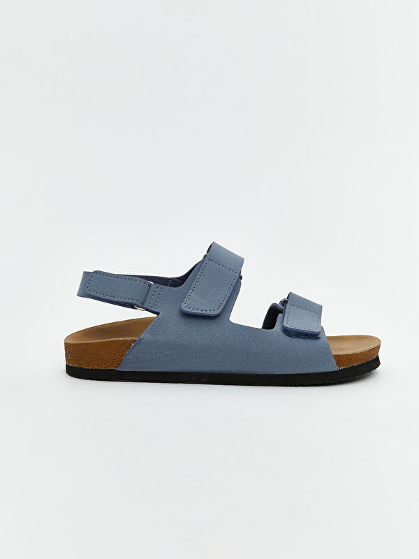 Lcw Steps Bej Lcw Steps Süet Görünümlü Erkek Çocuk Sandalet