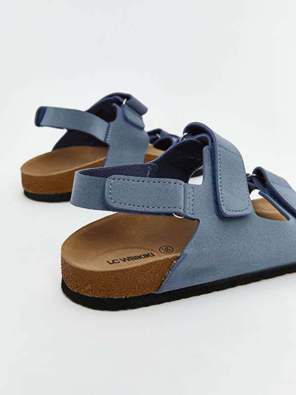 Lcw Steps Bej Lcw Steps Süet Görünümlü Erkek Çocuk Sandalet