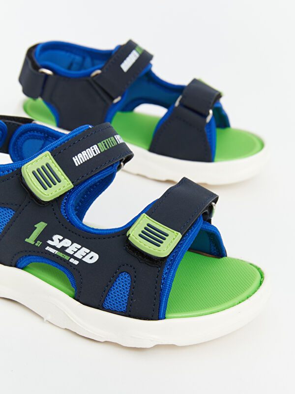 Lcw Steps Lacivert Lcw Steps Cirt Cırtlı Erkek Çocuk Sandalet