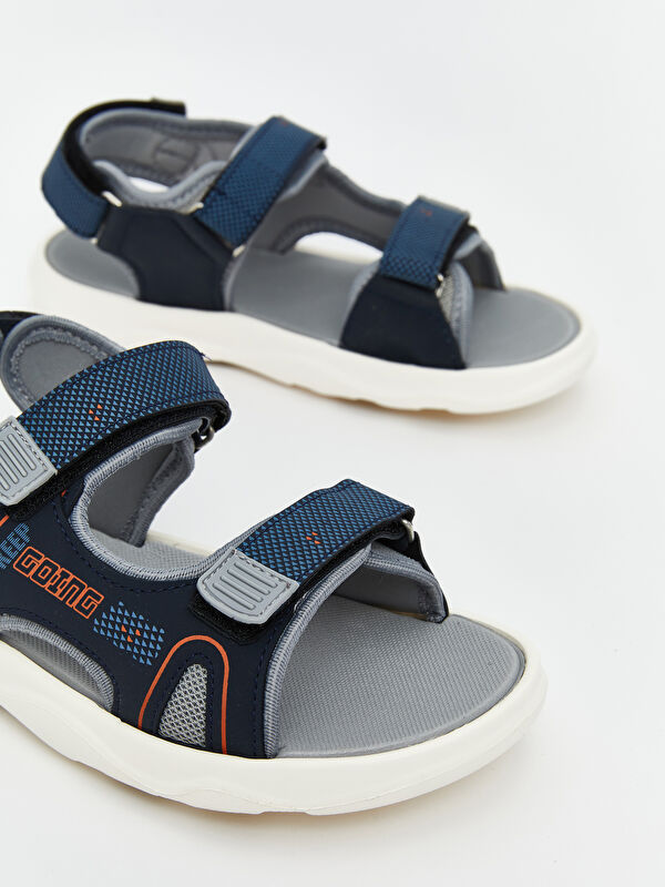 Lcw Steps Gri Lcw Steps Cirt Cırtlı Erkek Çocuk Sandalet