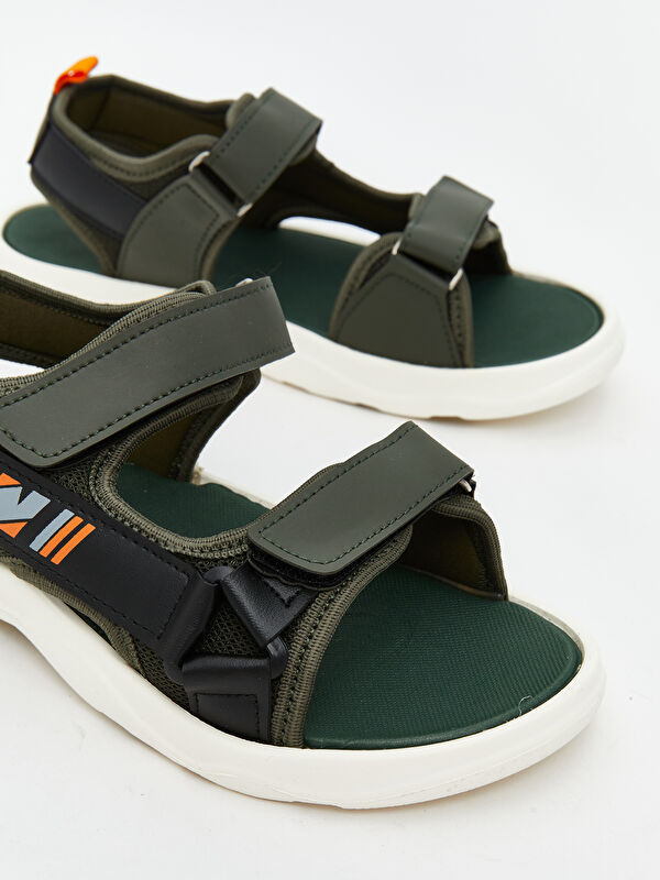Lcw Steps Haki Lcw Steps Cirt Cırtlı Erkek Çocuk Sandalet