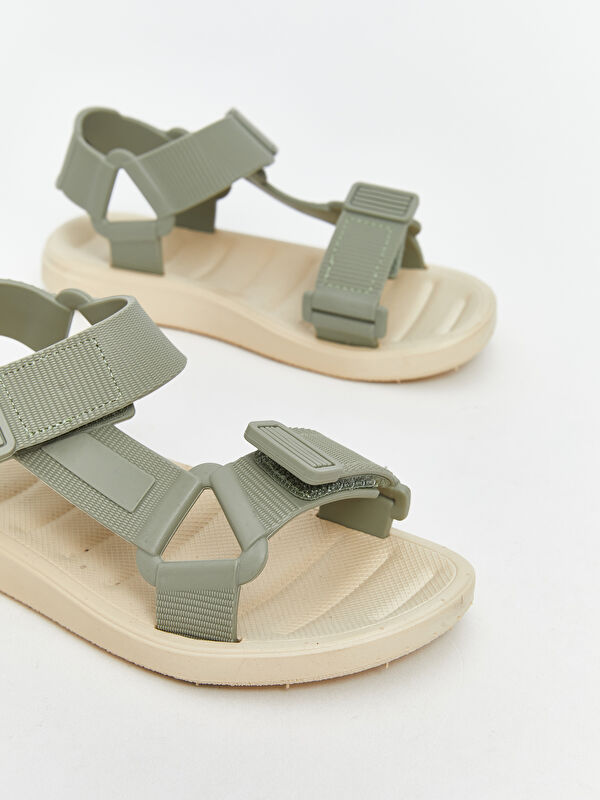 Lcw Steps Bej Lcw Steps Cirt Cırtlı Erkek Çocuk Sandalet