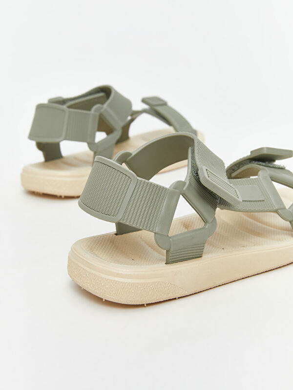 Lcw Steps Bej Lcw Steps Cirt Cırtlı Erkek Çocuk Sandalet