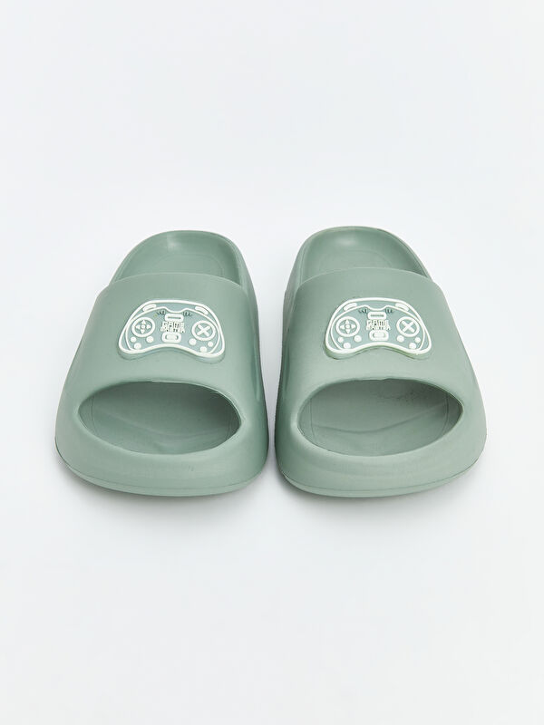 Lcw Steps Yeşil Lcw Steps Baskili Erkek Çocuk Terlik