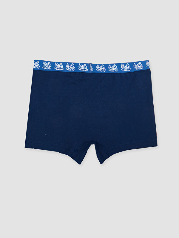 LCW Kids Beli Baskılı Erkek Çocuk Boxer