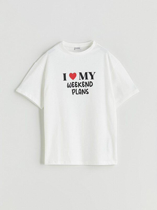 LCW Kids Bisiklet Yaka Kız Çocuk Tişört