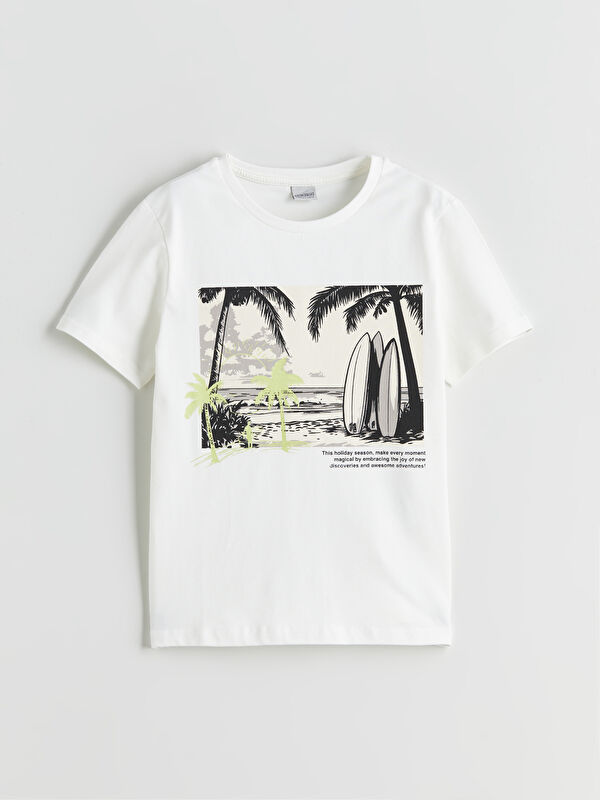 LCW Kids T-shirt pour Garçons à Col Rond