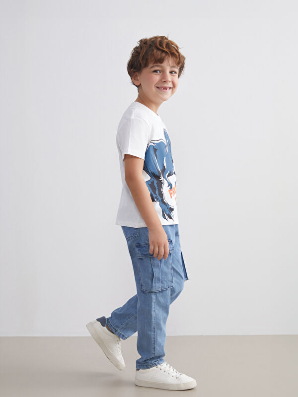 LCW Kids Jean à Taille Élastiquée pour Garçons