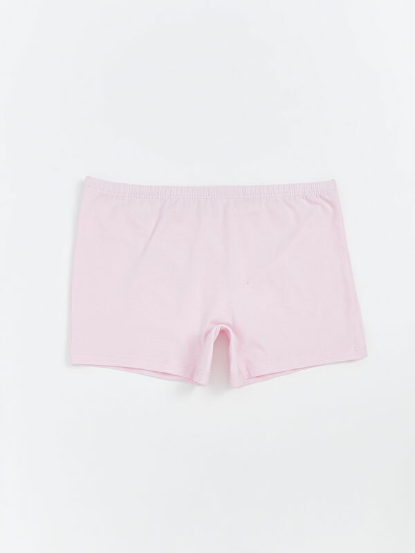 LCW Kids Beli Lastikli Kız Çocuk Boxer