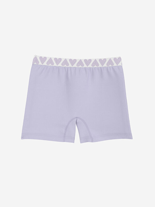LCW Kids Baskılı Kız Çocuk Boxer