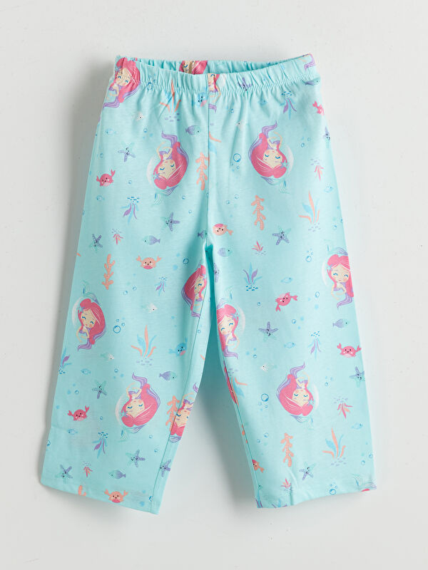 LCW Kids Beli Lastikli Kız Çocuk Pijama Alt