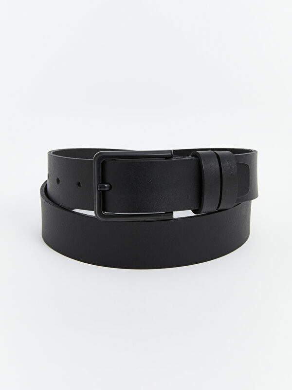 LCW ACCESSORIES Hakiki Deri Erkek Kemer