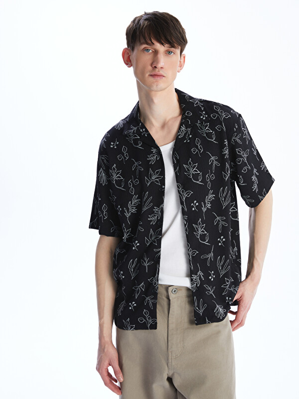 XSIDE Man Black Shirt